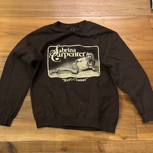 Sabrina Carpenter Brown Sweatshirt  M